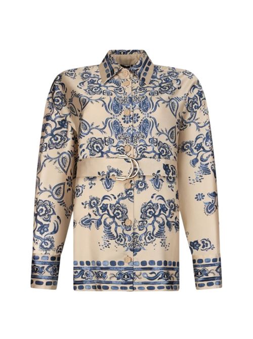 Camicia con stampa foulard Liu Jo | CA6229TS555..P9652